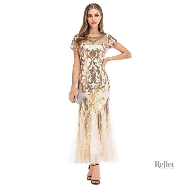 robe-de-bal-annee-20-1 Robe de bal vintage inspirée des années 20