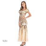 Robe année 20, élégante et sophistiquée