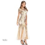 Look glamour années 20, parfaite pour les soirées festives