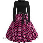 Robe élégante des années 60, style rétro