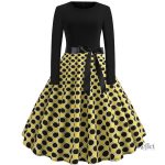Robe de bal rétro, design charmant années 60