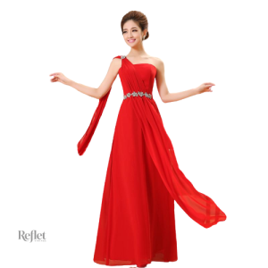Robe de bal vintage années 20 en tissu élégant