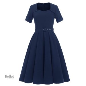 Robe de bal années 80 au style vintage et élégant