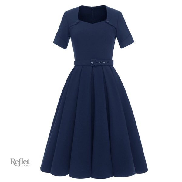 robe-de-bal-annees-80-1 Robe de bal années 80 au style vintage et élégant