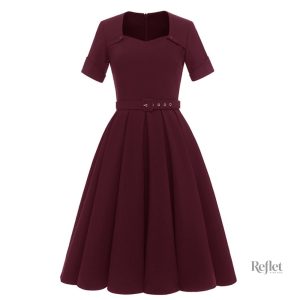 Robe rétro colorée pour une soirée inoubliable