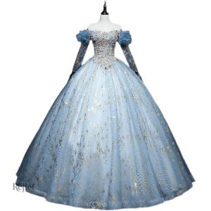 Robe de bal princesse pour un look féerique en soirée