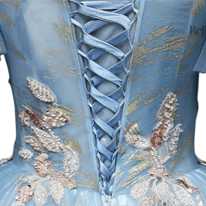 Robe de promo élégante pour un style de bal romantique