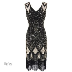 Robe bal années 30 élégante et vintage