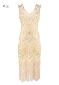 Robe années 30 avec design rétro chic