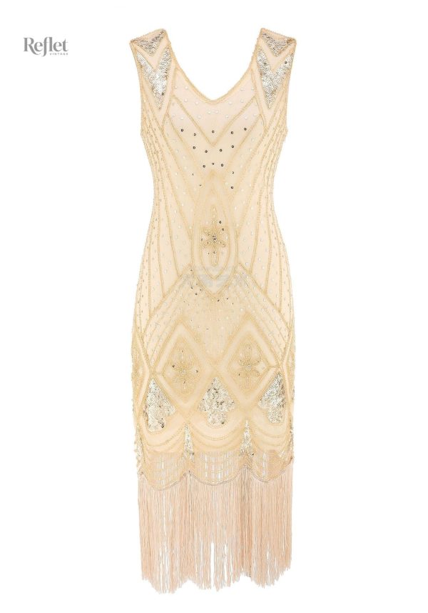 Robe années 30 avec design rétro chic