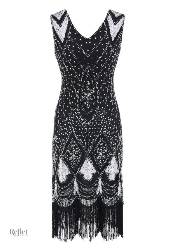 Robe de bal vintage inspirée des années 30