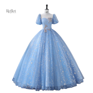 Robe de bal princesse élégante et raffinée