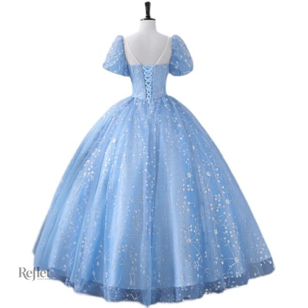 Robe de bal forme princesse, idéale pour les soirées spéciales