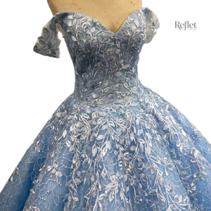 Robe princesse longue pour événements festifs