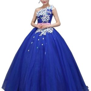 Robe de bal chic pour jeunes filles, style princesse