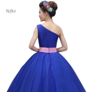 Robe de bal éblouissante, inspiration Chicago, allure royale