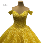 Robe élégante pour soirées, style princesse