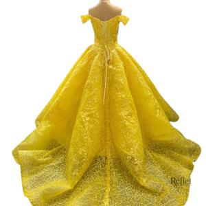 Robe longue pour événements spéciaux, look féérique