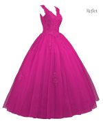 Robe de bal longue princesse pour fille