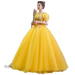 Robe de bal longue princesse élégante pour occasions spéciales