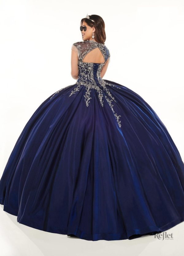 Robe de soirée longue, idéale pour le bal