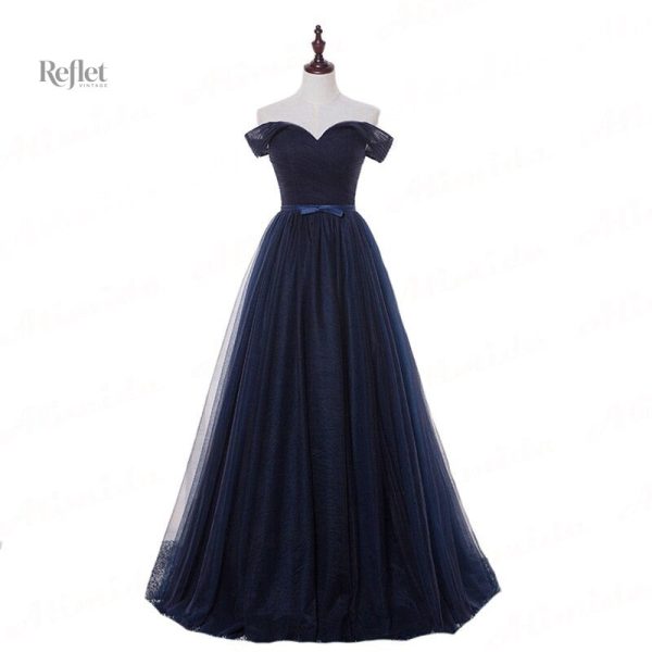 robe-de-bal-longue-princesse-tissu-doux-1 Robe de bal longue princesses en tissu doux