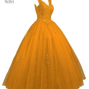 Robe de bal princesse fille élégante et colorée