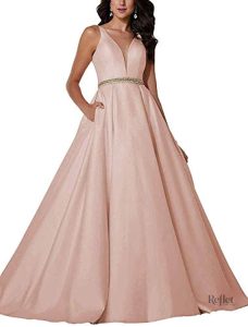 Robe de bal princesse luxe, élégante et raffinée