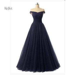 Robe de bal princesse en satin, style élégant et romantique