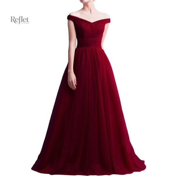 Robe de bal avec coupe flatteuse