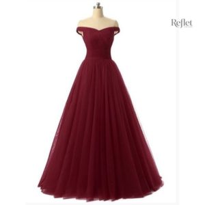 Robe de bal princesse pour ado en tulle et satin