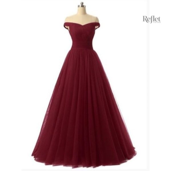 robe-de-bal-princesse-pour-ado-1 Robe de bal princesse pour ado en tulle et satin