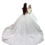 Robe de mariée chic avec design princesse raffinée