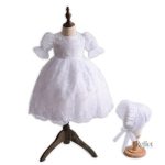 Robe de baptême style années 20 pour fille