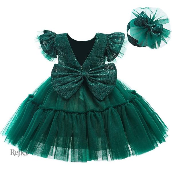 Robe de fête pour bébé, thème princesse
