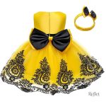 Robe de baptême romantique pour fille, style unique