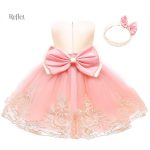 Vêtement de fête pour bébé fille, robe élégante