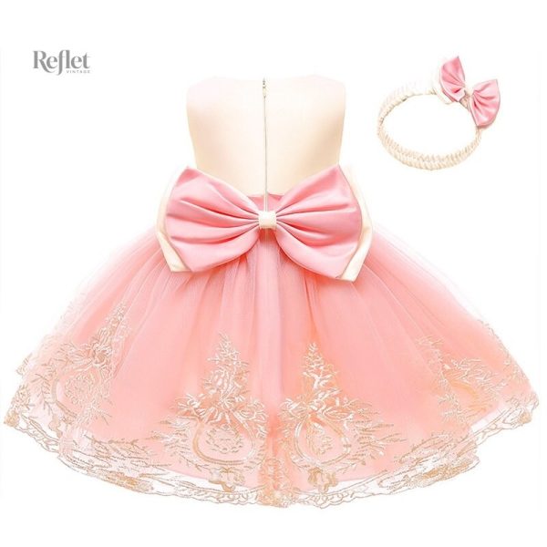 Vêtement de fête pour bébé fille, robe élégante