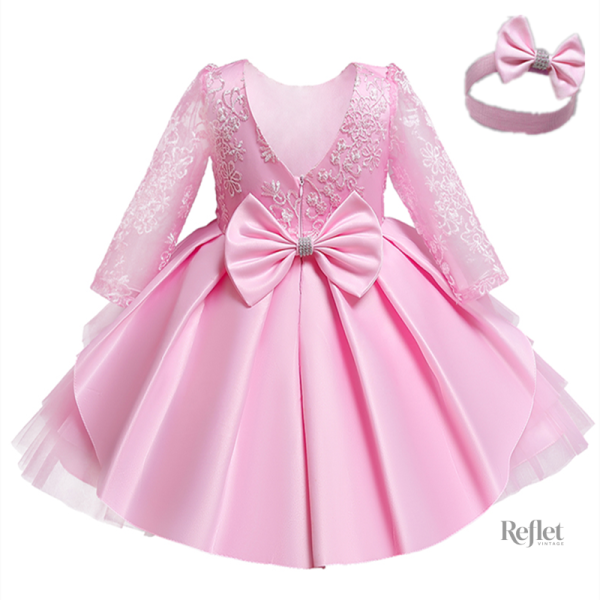 Robe cérémonielle pour baptême d'enfant