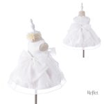 Robe de baptême élégante pour petite fille