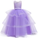 Robe de fête pour enfant, look de princesse