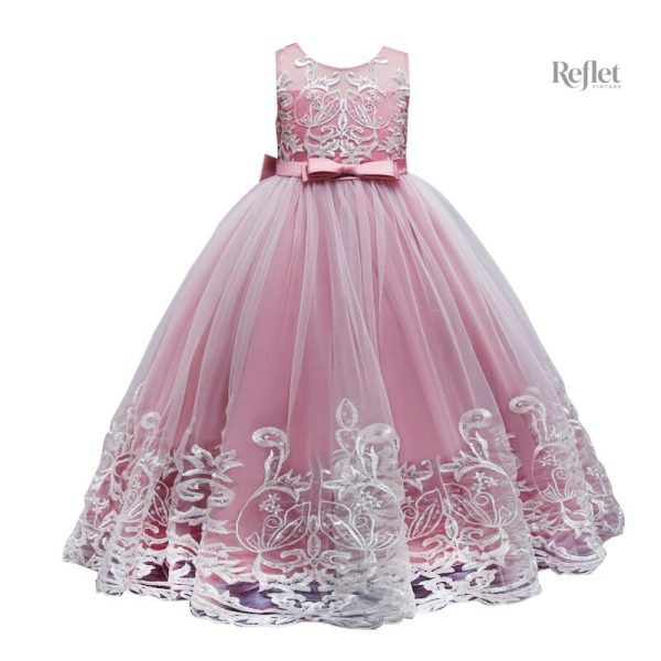 robe-de-ceremonie-princesse-petite-fille-1 Robe de cérémonie princesse pour petite fille