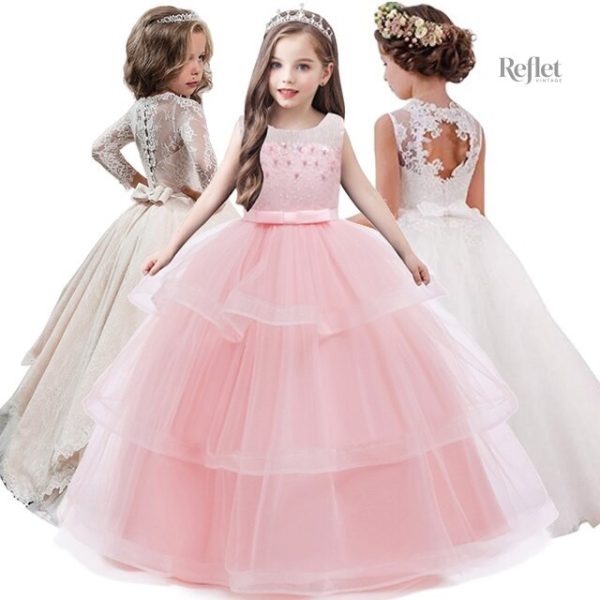 Robe chic pour célébration enfantine