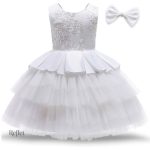 Robe princesse pour bébé avec style élégant pour occasions spéciales