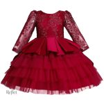 Robe de soirée pour bébé thème princesse