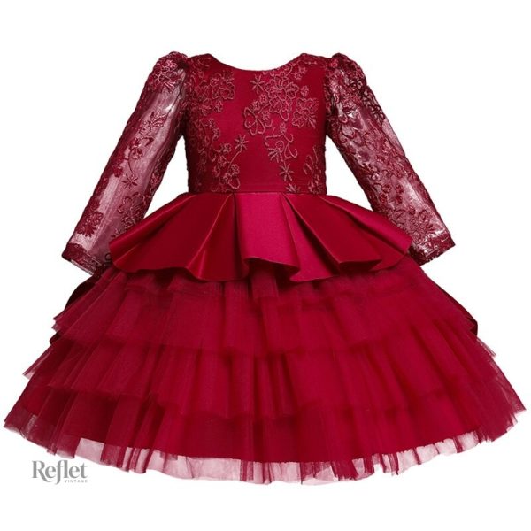 Robe de soirée pour bébé thème princesse