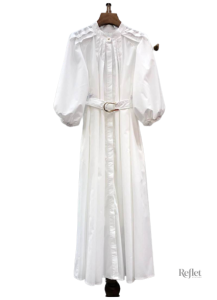 Robe vintage inspirée des années 30, douce et confortable