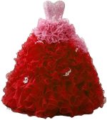 Robe de princesse chic avec détails raffinés et coupe flatteuse
