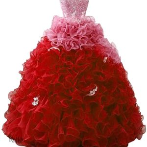 Robe de princesse chic avec détails raffinés et coupe flatteuse