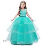 Robe blanche pour fille, élégante et chic